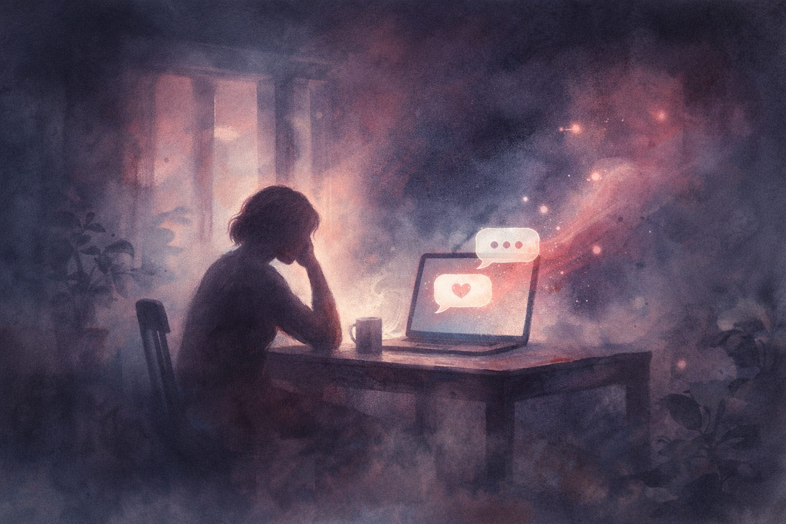 In the age of AI, comfort can feel just a screen away